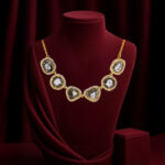 Diamond Pendant Slice Diamond Salt And Pepper Diamond Yellow Gold Pendant Bridal Necklace Pendant