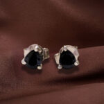 White Gold Stud Earring