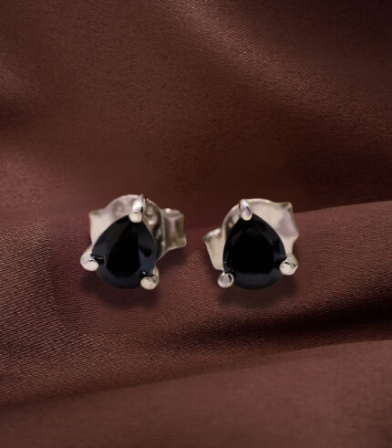 White Gold Stud Earring