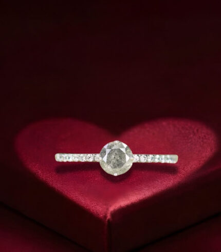 Round Shape Diamond Engagement Ring | Wedding Diamond Ring