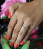 Round Shape Diamond Engagement Ring | Wedding Diamond Ring - Image 5