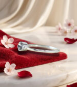 Round Rose Cut Shape Diamond Engagement Ring | Wedding Diamond Ring - Image 7