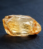 0.54 CT Rough Shape Natural Diamond Orange Color VS Clarity (4.50 MM) - Image 4