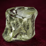 1.46 CT Rough Shape Enhanced Green Color VS2 Clarity (8.15 MM)