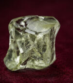 1.46 CT Rough Shape Enhanced Green Color VS2 Clarity (8.15 MM)