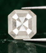 2.14 CT Square Emerald Natural Diamond White Color Clarity I3 (8.41 MM) - Image 2