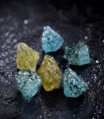 2.10 CT/6 Pcs Natural Rough Diamond Enhanced Mix Fancy Color Clarity I3 (6.32 MM) - Image 2