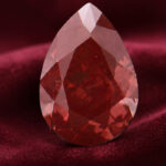 0.10 CT Natural Pear Diamond Enhanced Pink Color Clarity VS2 (3.64 MM)