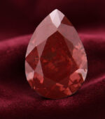 0.10 CT Natural Pear Diamond Enhanced Pink Color Clarity VS2 (3.64 MM)