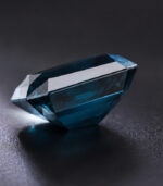 0.30 CT Natural Radiant Diamond Enhanced Blue Color Clarity VS2 (4.04 MM) - Image 3