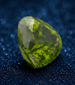 0.21 CT Natural Heart Diamond Enhanced Green Color Clarity VS1 (3.96 MM) - Image 4