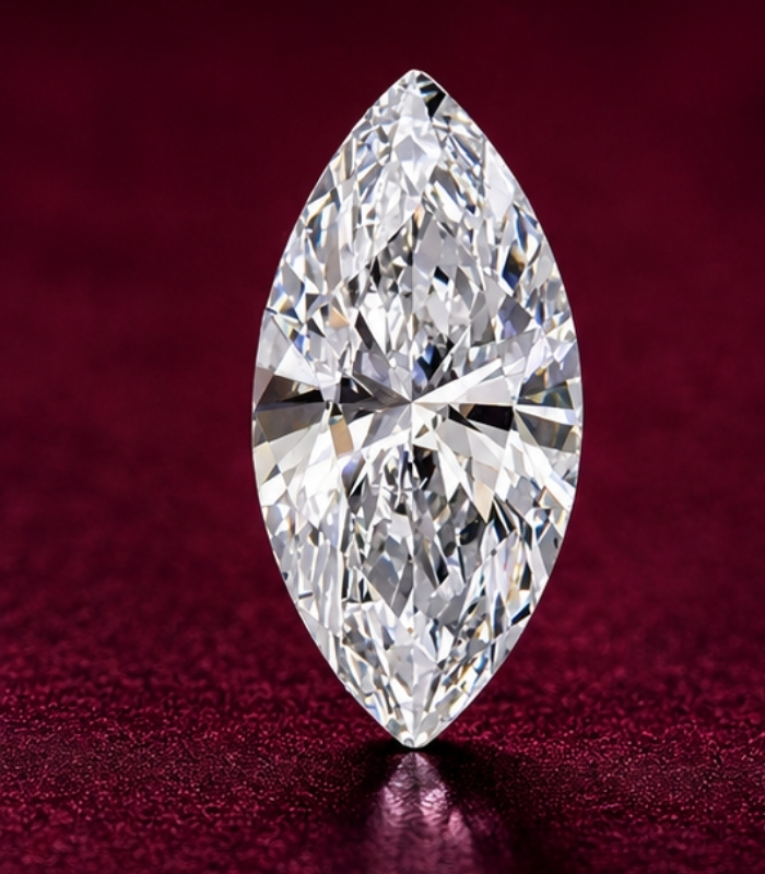 0.37 CT Marquise Shape Natural Loose Diamond White Color SI2 Clarity (7.62 MM) 0.37 CT Marquise Shape Natural Loose Diamond White Color SI2 Clarity (7.62 MM)
