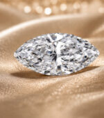 0.37 CT Marquise Shape Natural Loose Diamond White Color SI2 Clarity (7.62 MM) - Image 3