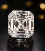 1.05 CT Asscher Shape Natural Diamond K Color Clarity (5.69 MM) - Image 2