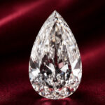GIA Cerified 1.23 CT Pear Shape Natural Diamond G Color VS1 Clarity (9.72 MM)