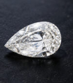 GIA Cerified 1.23 CT Pear Shape Natural Diamond G Color VS1 Clarity (9.72 MM) - Image 2
