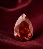 0.10 CT Natural Pear Diamond Enhanced Pink Color Clarity VS2 (3.64 MM)