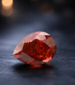 0.10 CT Natural Pear Diamond Enhanced Pink Color Clarity VS2 (3.64 MM) - Image 4