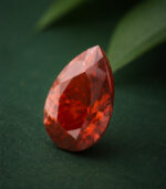 0.10 CT Natural Pear Diamond Enhanced Pink Color Clarity VS2 (3.64 MM) - Image 2