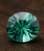 0.19 CT Natural Oval Diamond Enhanced Blue Color Clarity SI2 (3.99 MM) - Image 2