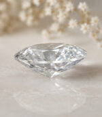 0.10 CT Natural Oval Diamond Enhanced Greenish Blue Color Clarity VS1 (3.14 MM) - Image 3