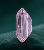 GIA Certified 0.27 CT Radiant Diamond Pink Brown Color Natural Loose Diamond SI2 Clarity (4.41 MM) - Image 3
