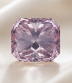 GIA Certified 0.27 CT Radiant Diamond Pink Brown Color Natural Loose Diamond SI2 Clarity (4.41 MM) - Image 2