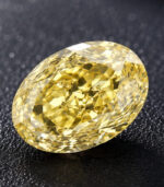 GIA Certified 1.01 CT Oval Shape Natural Diamond Brownish Greenish Yellow (CHAMELEON) Color SI2 Clarity (7.37 MM) - Image 4
