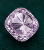 GIA Certified 0.26 CT Cushion Diamond Purple-Pink Color Natural Diamond (3.23 MM) - Image 2