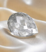 1.41 CT Briolette Shape Natural Diamond White Color I2 Clarity - Image 3