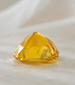 GIA Certified 1.07 CT Pear Diamond Enhanced Orange-Yellow Color (8.35 MM) - Image 3