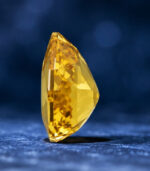GIA Certified 1.07 CT Pear Diamond Enhanced Orange-Yellow Color (8.35 MM) - Image 2