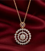 Yellow Gold Pendant Set for Women | Elegant Fine Gold Jewellery