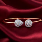 Rose & White Gold Bracelet for Women | Elegant Fine Gold Jewellery