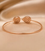 Rose & White Gold Bracelet for Women | Elegant Fine Gold Jewellery - Image 3