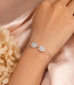Rose & White Gold Bracelet for Women | Elegant Fine Gold Jewellery - Image 4
