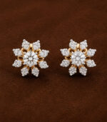 Yellow Gold Earrings for Women | Elegant Fine Gold Jewellery