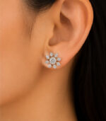 Yellow Gold Earrings for Women | Elegant Fine Gold Jewellery - Image 4