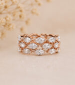 Rose Gold Ring for Women | Elegant Fine Gold Jewellery - Image 4