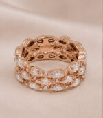 Rose Gold Ring for Women | Elegant Fine Gold Jewellery - Image 2