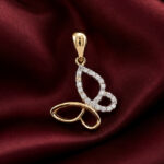 Yellow Gold Pendant Set for Women | Elegant Fine Gold Jewellery