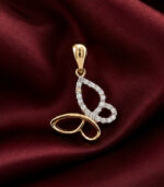 Yellow Gold Pendant Set for Women | Elegant Fine Gold Jewellery