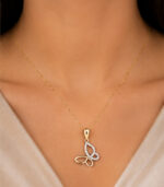 Yellow Gold Pendant Set for Women | Elegant Fine Gold Jewellery - Image 2