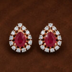 Rose Gold Pendant Set for Women | Elegant Fine Gold Jewellery