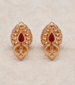 Rose Gold Pendant Set for Women | Elegant Fine Gold Jewellery - Image 2