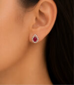 Rose Gold Pendant Set for Women | Elegant Fine Gold Jewellery - Image 3