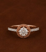 Rose Gold Ring for Women | Elegant Fine Gold Jewellery