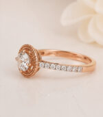 Rose Gold Ring for Women | Elegant Fine Gold Jewellery - Image 4