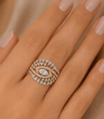 Yellow Gold Ring for Women | Elegant Fine Gold Jewellery - Image 4