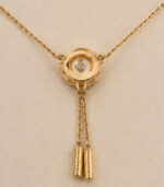Yellow Gold Pendant Set for Women | Elegant Fine Gold Jewellery - Image 4